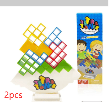 Balance Stacking Board Games Kids Adults Tower Block Toys For Family Parties Travel Games Boys Girls Puzzle Buliding Blocks Toy - Nioor