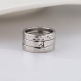 New Niche Design Touching Face Ring - Nioor