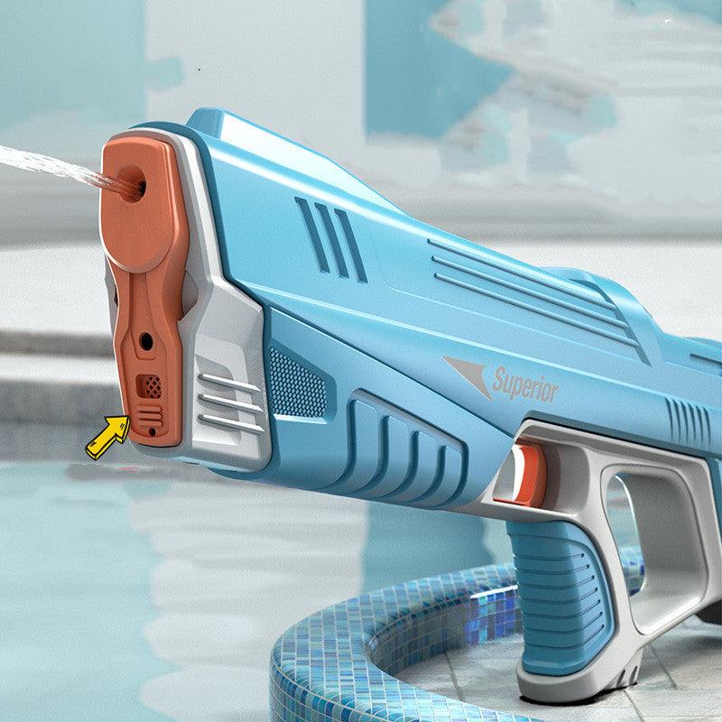 Summer Full Automatic Electric Water Gun Toy Induction Water Absorbing High-Tech Burst Water Gun Beach Outdoor Water Fight Toys - Nioor