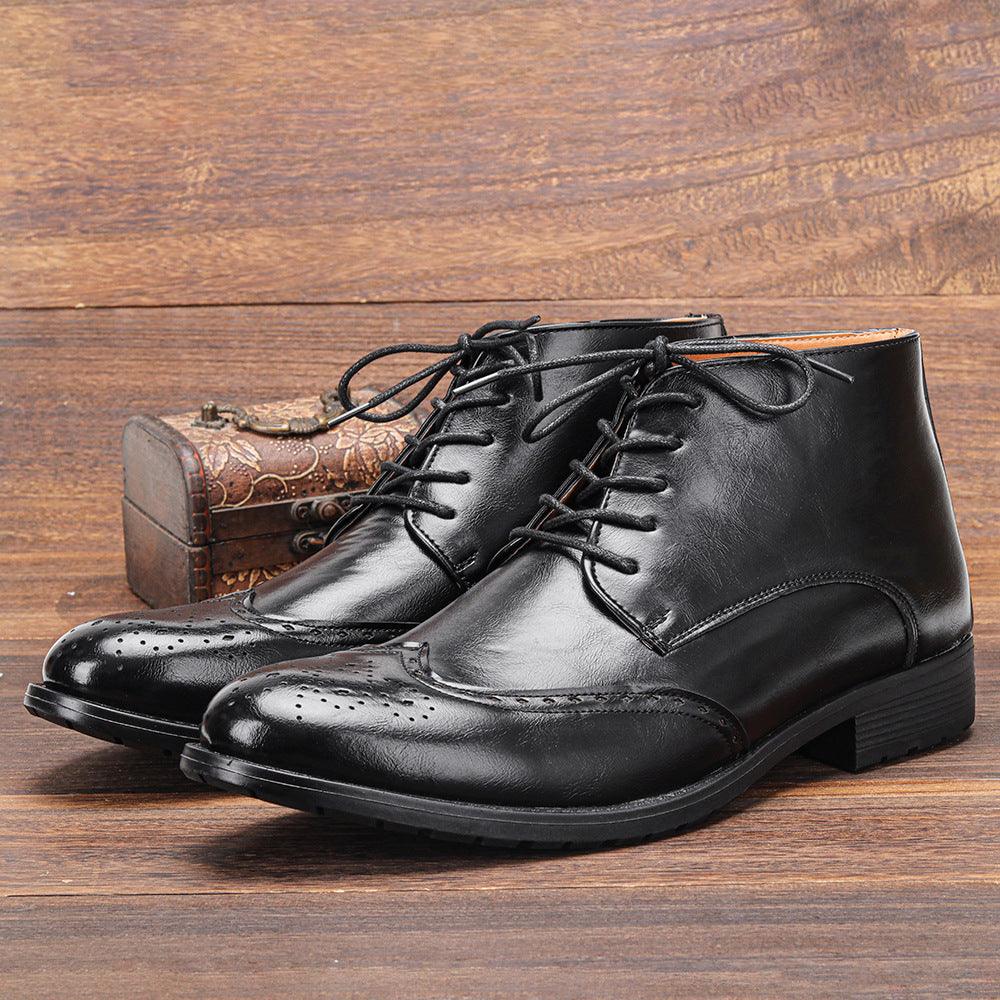 Men's Casual Brogue Shoes Dr Martens Boots - Nioor