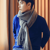 Men Scarves Can Match Colors Fashion - Nioor