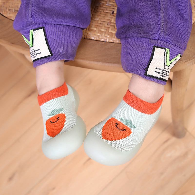 Floor Socks Shoes, Baby Non-slip Footwear, Soft Sole, Indoor Shoe Covers, Feet