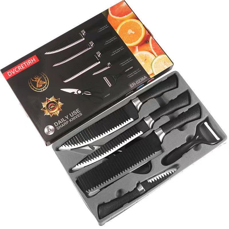 Stylish Stainless Steel Kitchen Knife Set - Nioor