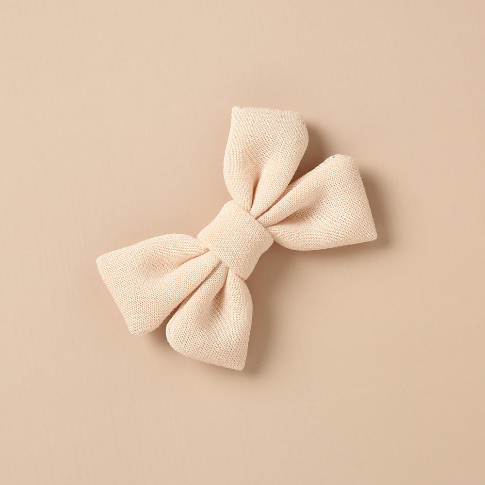 Retro Style Bow Children's Hair Edge Clip Jewelry