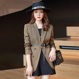 Ins Style Special-interest Design Fashionable Sweet Double Breasted Coat - Nioor