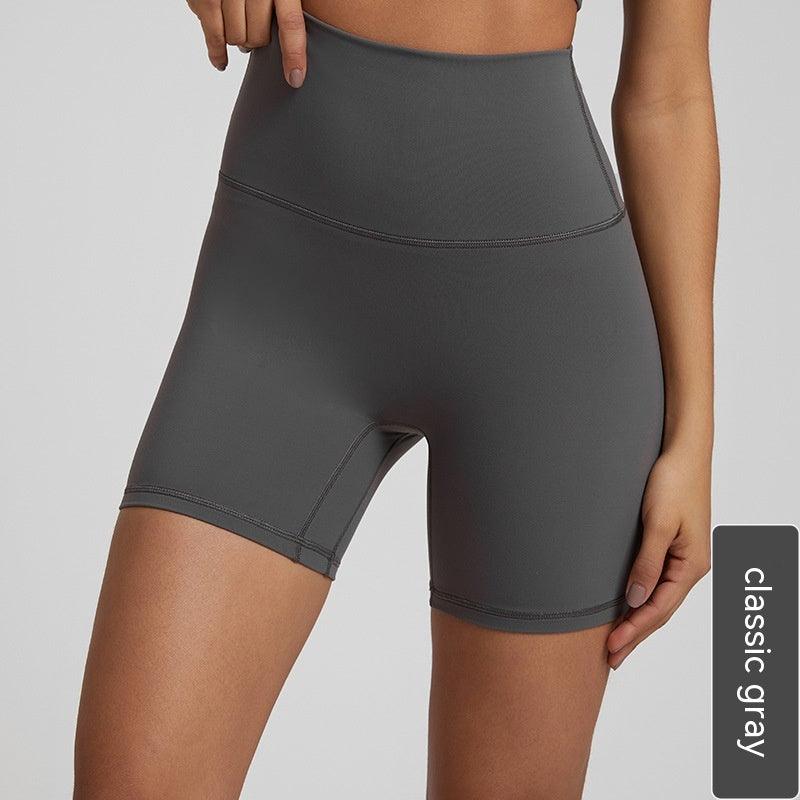 Quick-drying Nude Feel Yoga Shorts Hip Lifting - Nioor