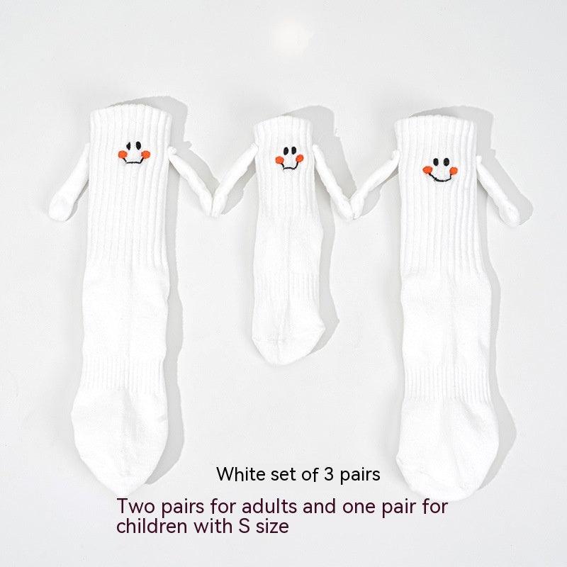 Magnetic Hand-holding Socks For Boys And Girls Tube Socks - Nioor