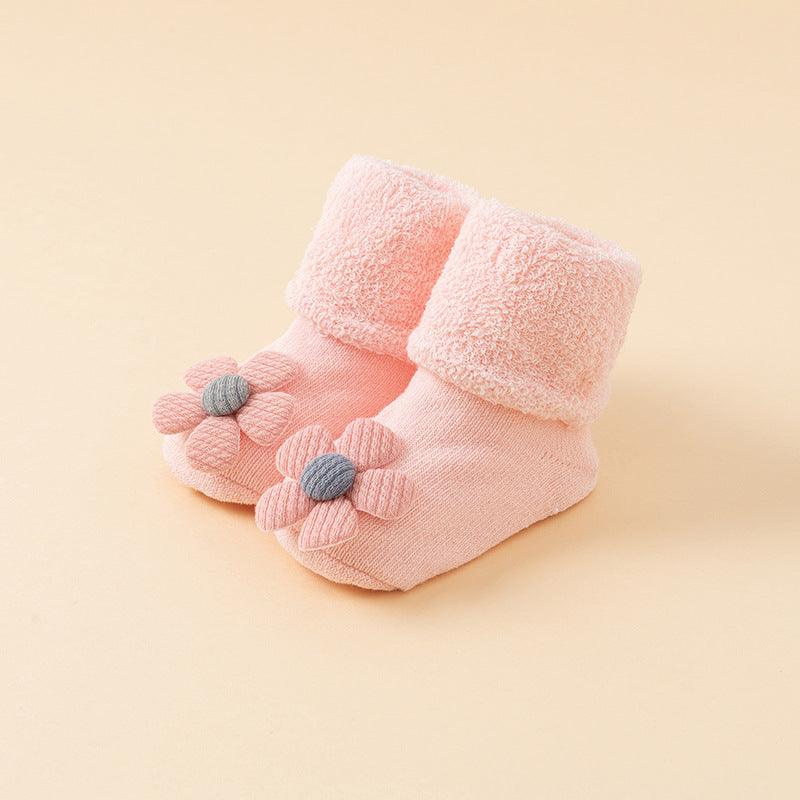 Hickened Warm Non-slip Dispensing Room Male And Female Baby Toddler Socks - Nioor