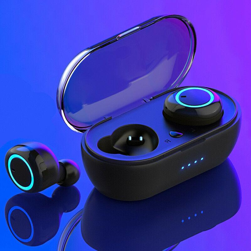 Waterproof Bluetooth 5.0 Wireless Earbuds Headphone Headset Noise Cancelling TWS - Nioor