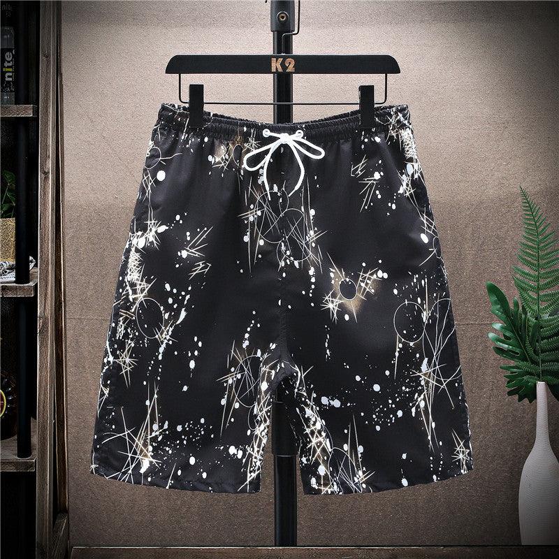 Men's Casual Ice Silk Shorts - Nioor