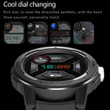 HT6 Sedentary Reminder Message Push Bluetooth Music Smart Watch - Nioor