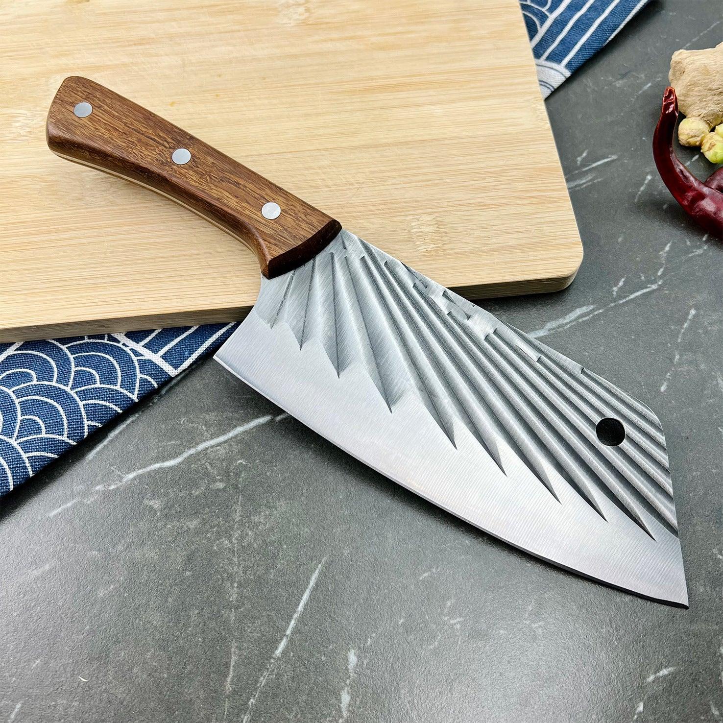 Nan Bamboo Stainless Steel Kitchen Knife Set - Nioor