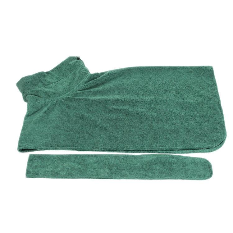 Absorbent Pet Bathrobe With Waist-wrapped Microfiber - Nioor