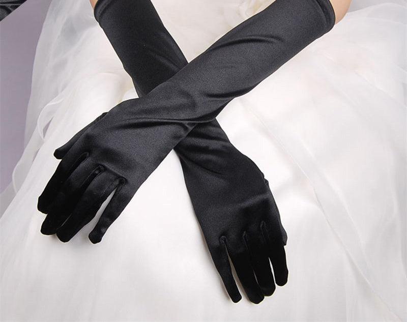 Bridal Gloves Wedding Dress Show Banquet - Nioor