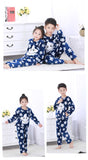 Flannel pajamas for children