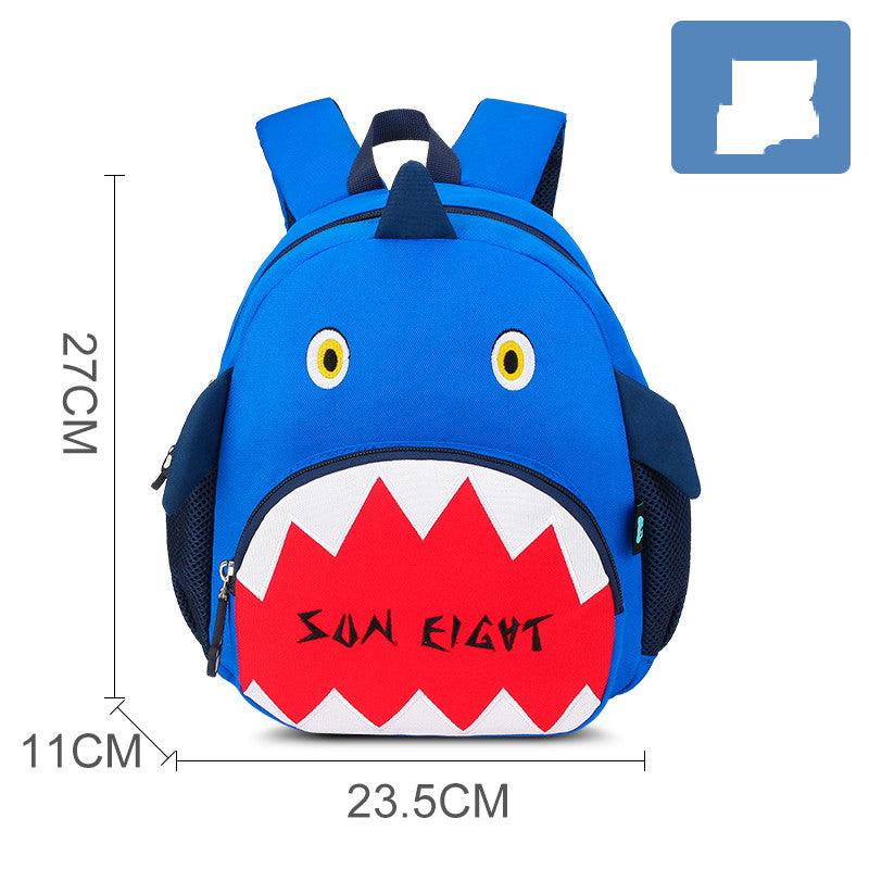 Cute Cartoon Shoulders Baby Lightweight Backpack Elementary School Schoolbag - Nioor