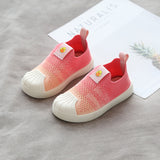 Shell-Toe Children's Flying Woven Soft Sole Shoes