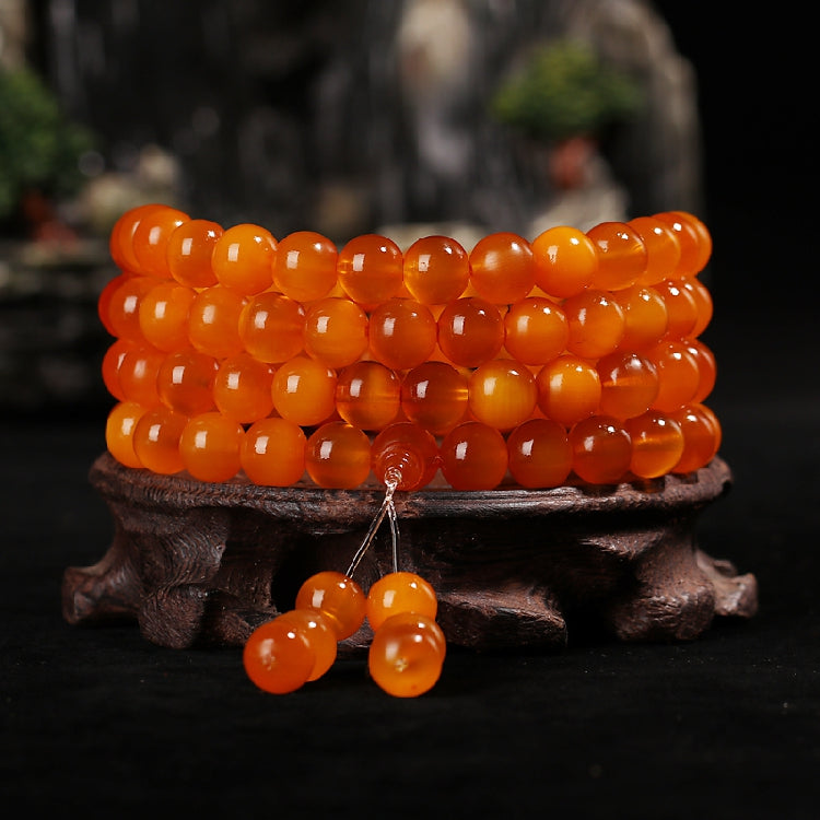 108 round beads prayer beads bracelet