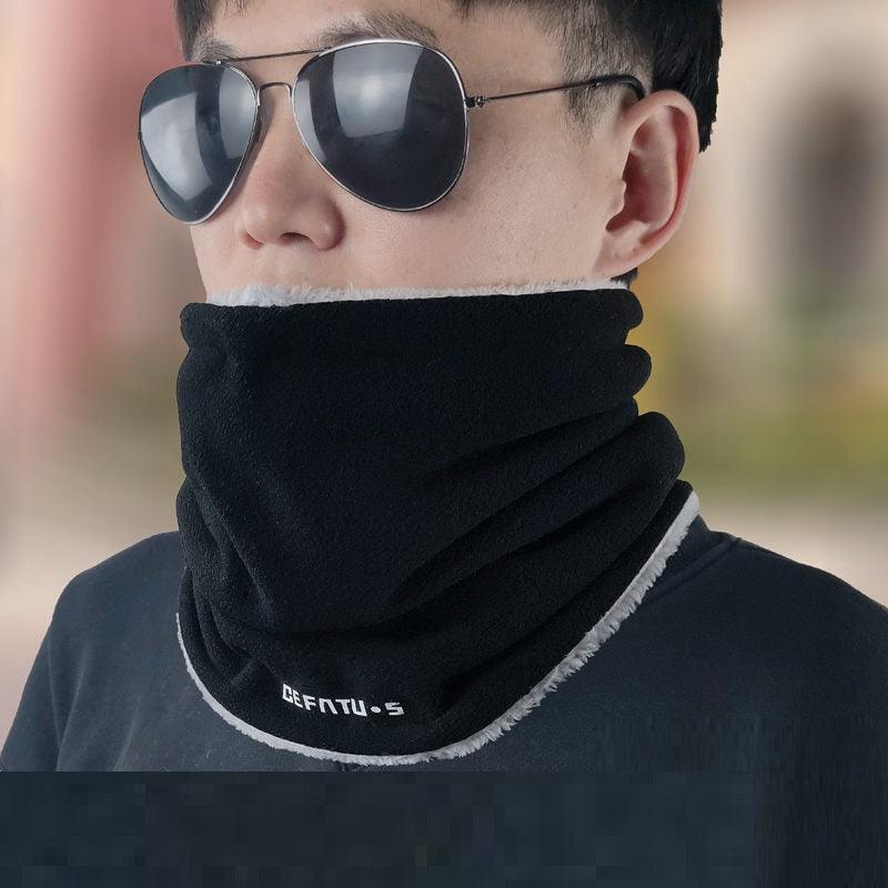 Riding Windproof Multi-function Neck Guard Plush Thickened Cold Proof And Thermal Insulation Pullover Mask - Nioor