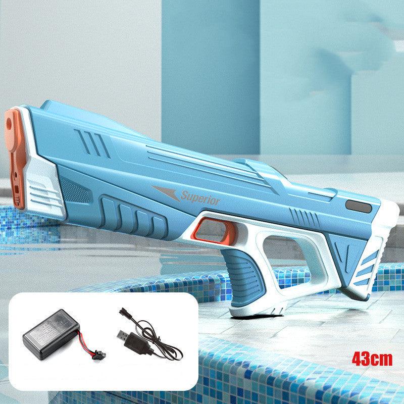 Summer Full Automatic Electric Water Gun Toy Induction Water Absorbing High-Tech Burst Water Gun Beach Outdoor Water Fight Toys - Nioor