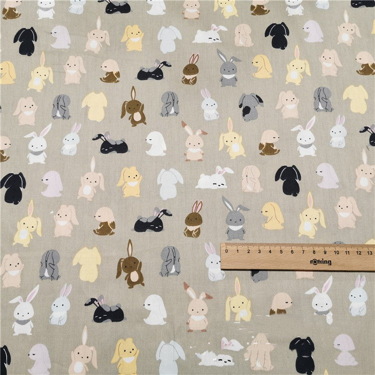 Cotton Printed Cartoon Children's Overalls Bedding Quilt Fabric