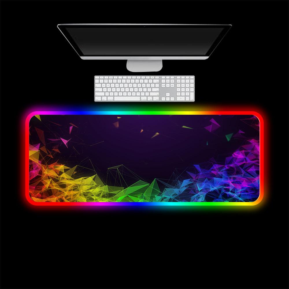 Luminous Mouse RGB Mouse LED Gaming Large Office Desk Pad - Nioor