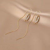 Descendants Of The Rich Tassel Ear String Earring Spring And Summer - Nioor