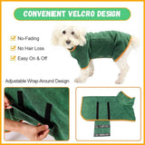 Absorbent Pet Bathrobe With Waist-wrapped Microfiber - Nioor