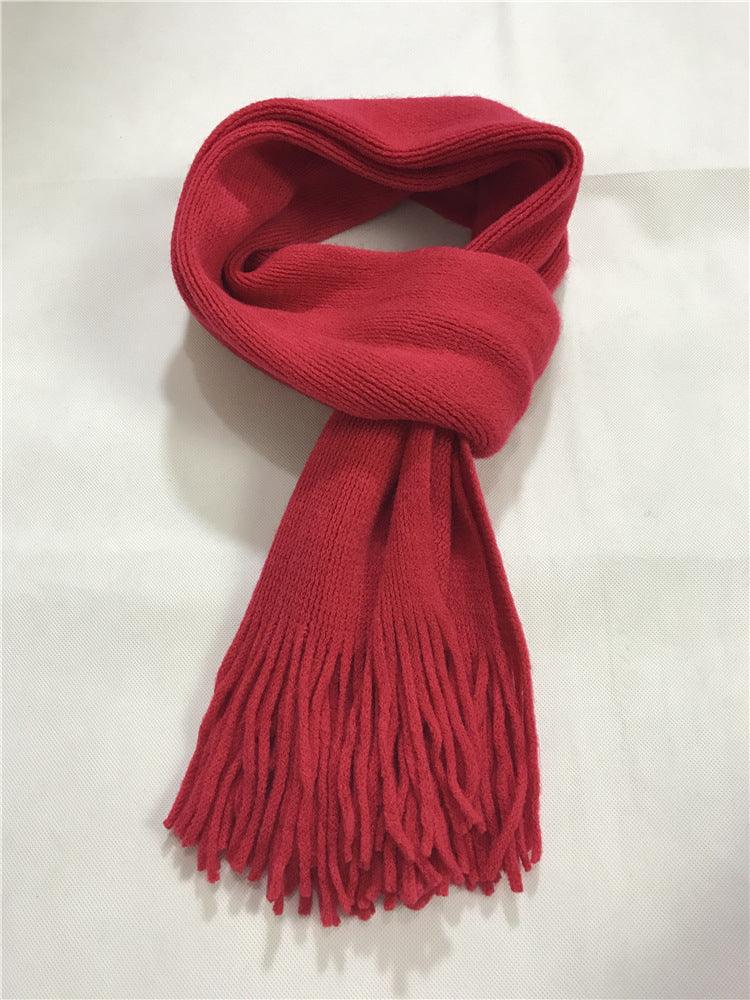 Boy Student's Winter Thick Cashmere Scarf - Nioor