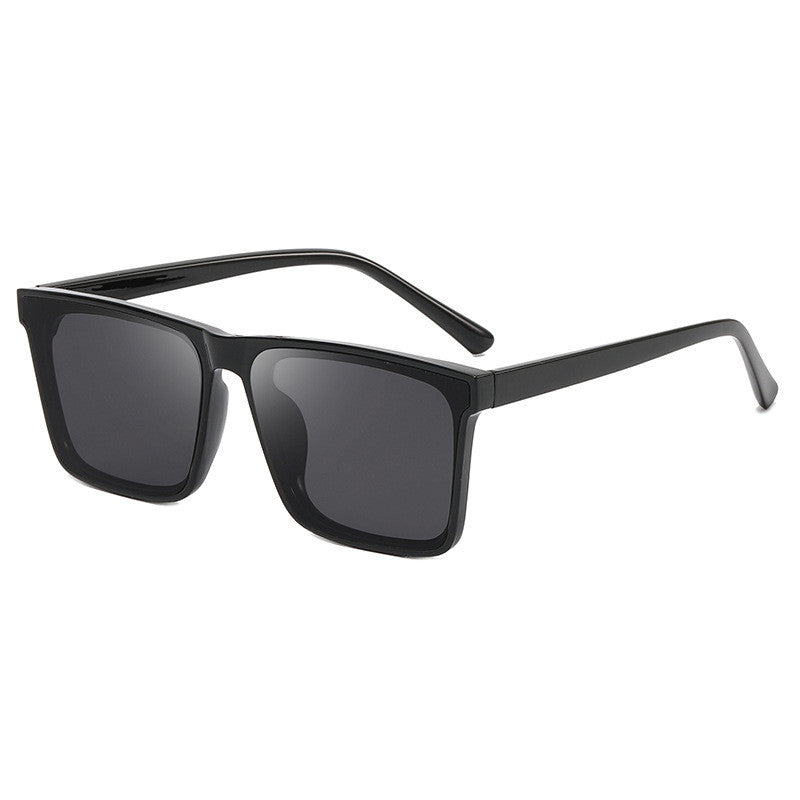 Square Sunglasses With Flat Tear Film For Men And Women