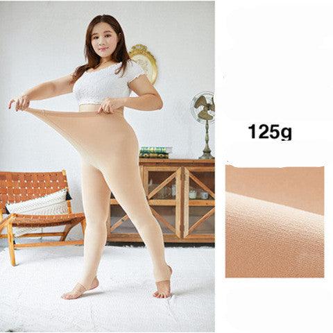 Bare Legs Plus Size Base Spring Summer Autumn And Winter Flesh Color Artifact - Nioor