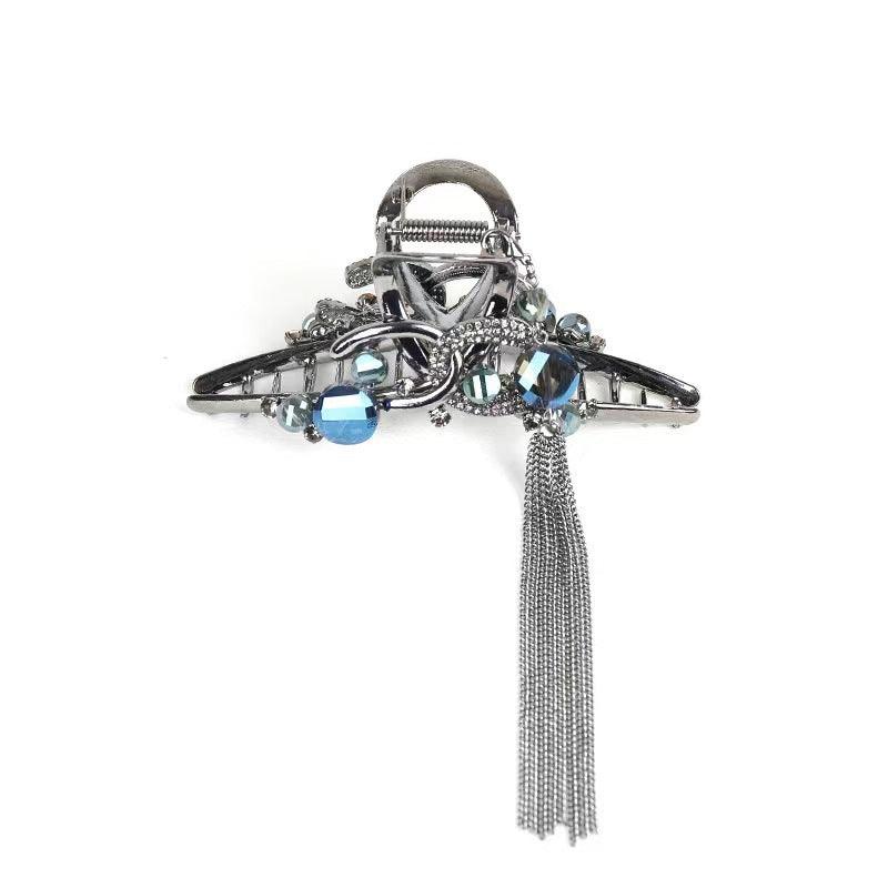 Grab Clip Metal Hairpin Female Back Of Head Pan Hair Shark - Nioor