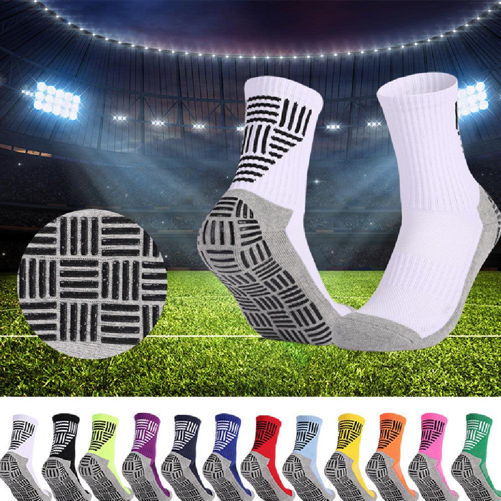 Thick Towel Bottom Mid-calf Soccer Socks Non-slip Sweat-proof Athletic Socks - Nioor