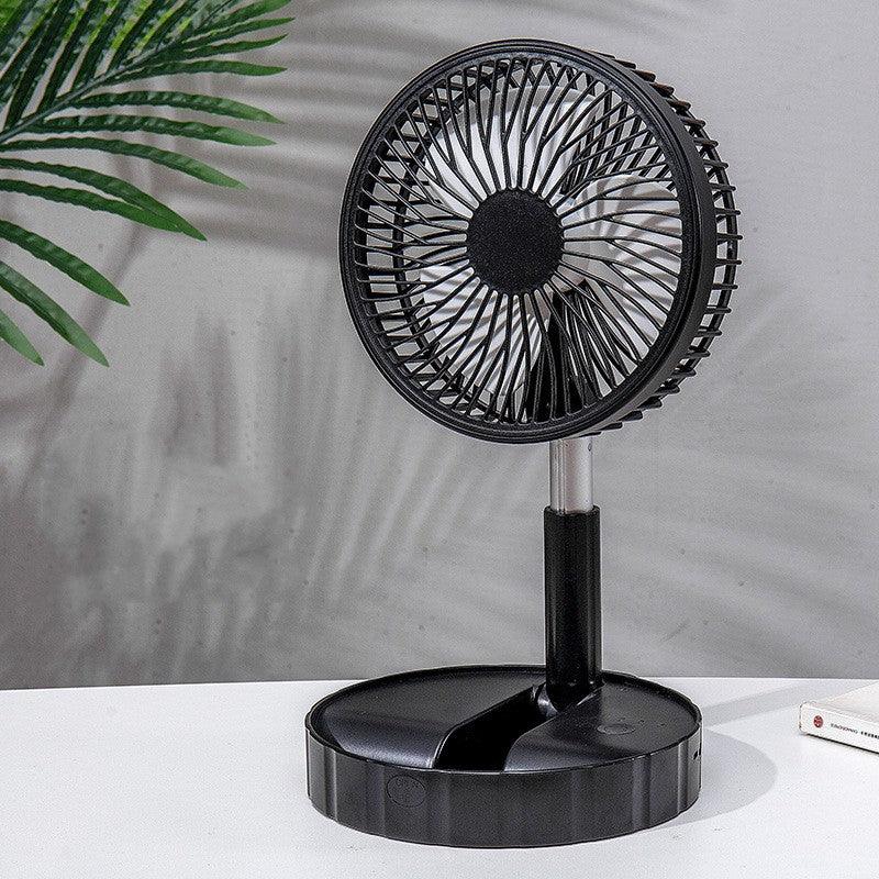 Strong Wind And Quiet Portable Telescopic Folding Fan - Nioor