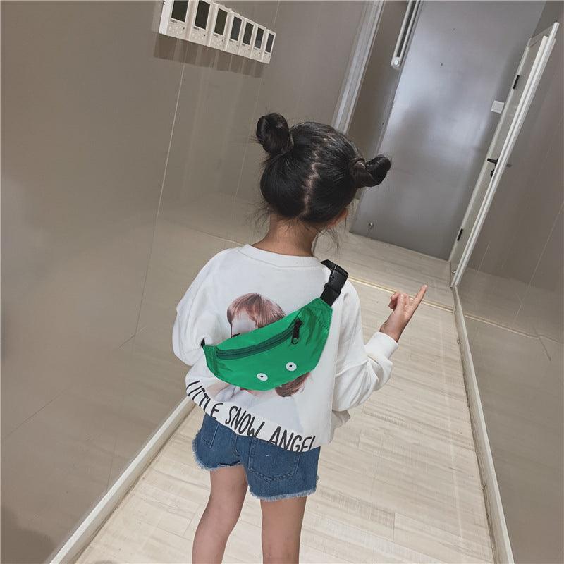 Children's Single-shoulder Waist Bag Funny Pattern - Nioor