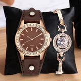 Light Luxury Watch Full Diamond Bracelet Women's Watch Simple - Nioor