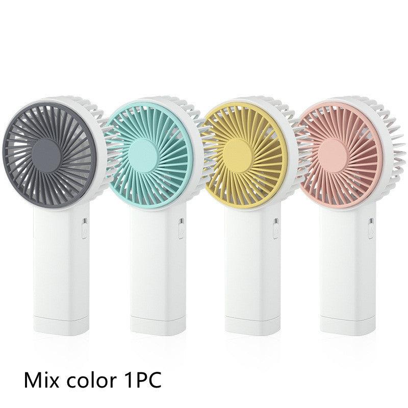 Portable Handheld USB Rechargeable Small Fan With Light - Nioor