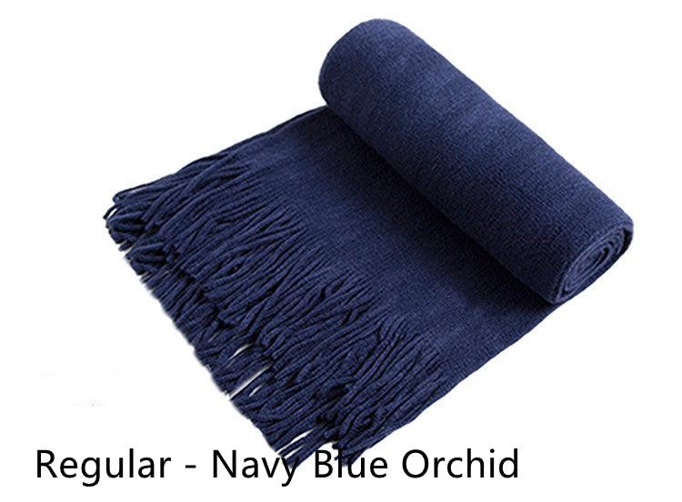 Boy Student's Winter Thick Cashmere Scarf - Nioor