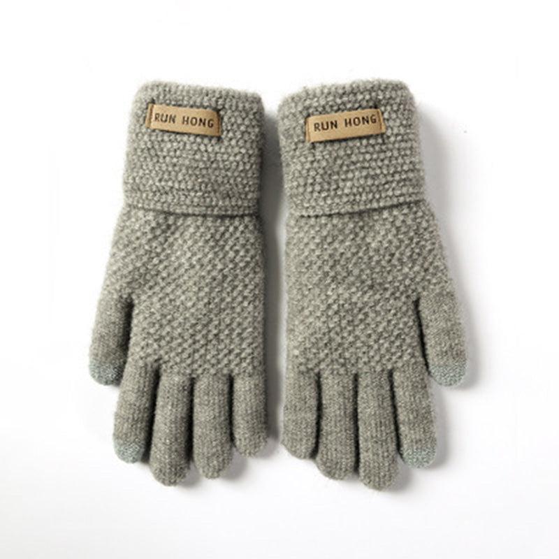 Men's Gloves Keep Fingers Warm In Winter - Nioor