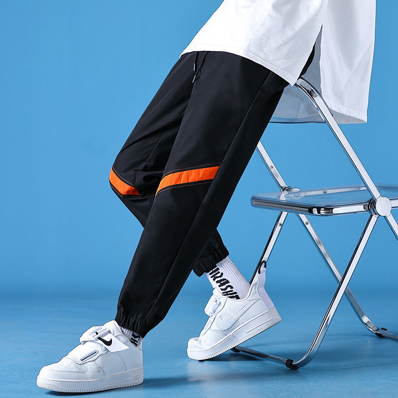 Casual Pants Men's Autumn Korean Version Of The Trend Of Casual Nine-point Beam Pants