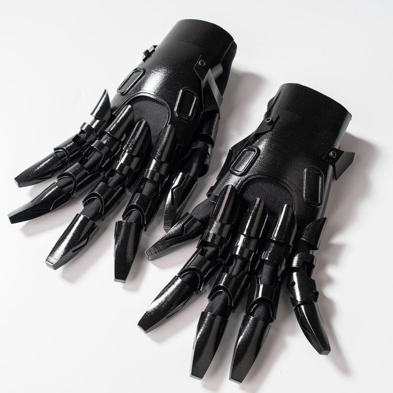 Punk Mechanical Knight Hand Armour Men's And Women's Gloves - Nioor