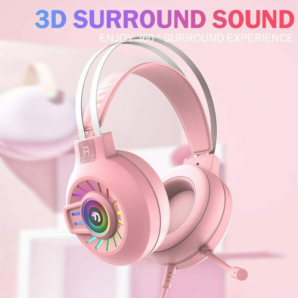 3.5mm Gaming Headset With Mic Headphone For PC Laptop Nintendo PS4 - Nioor