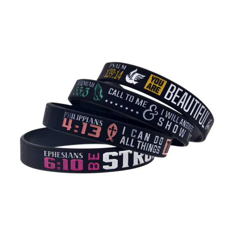 Inspirational Quotes Wrist Strap For Men And Women