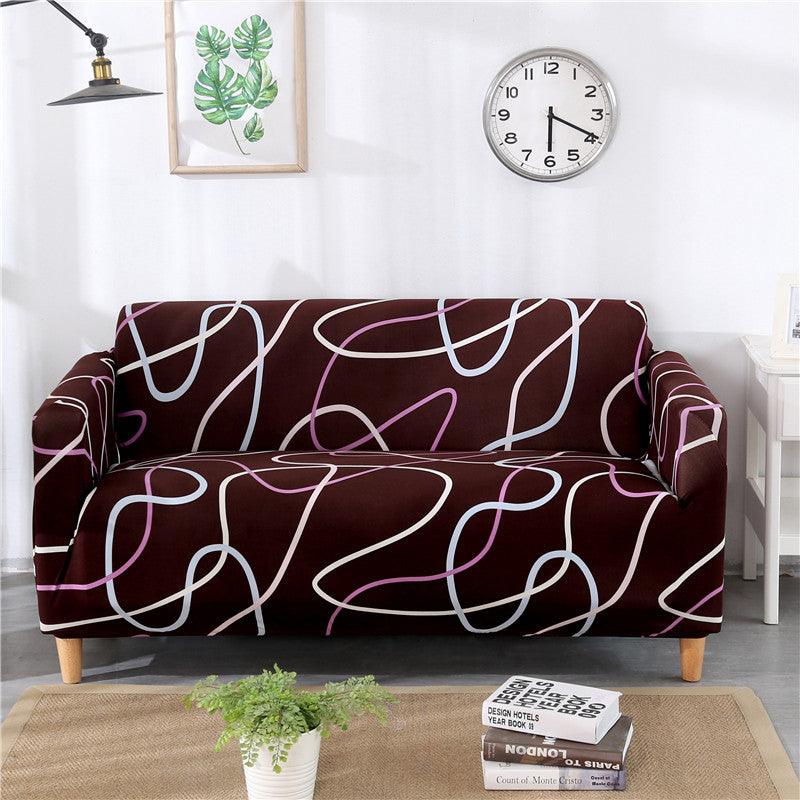 Stretch Sofa Cover All-inclusive Lazy Sofa Cover Elastic Cover Can Cover The Sofa - Nioor