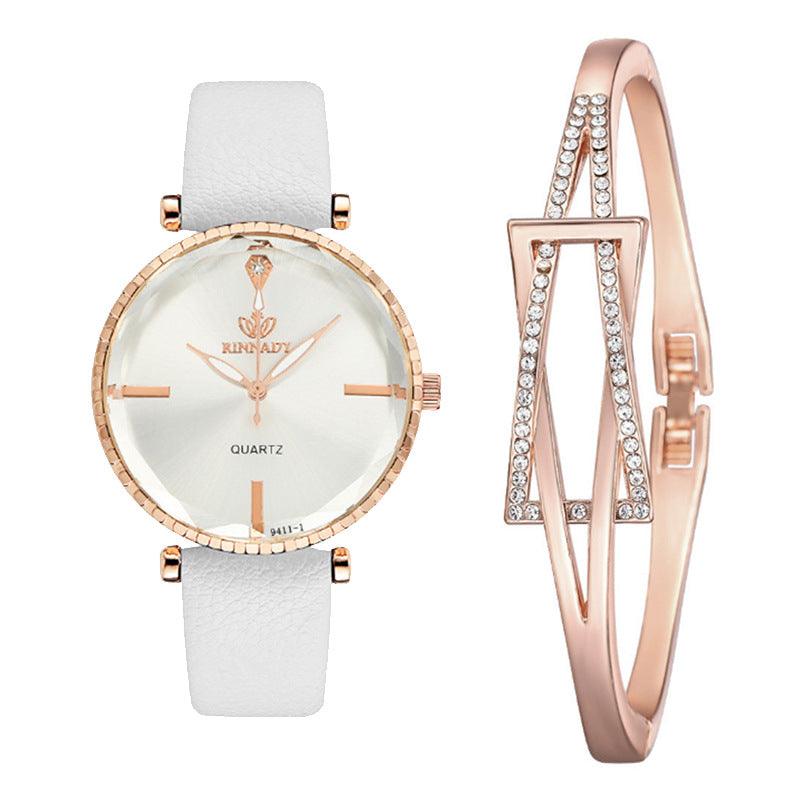 Stylish Graceful Simple All-Match Belt Small Kit Women's Watch - Nioor