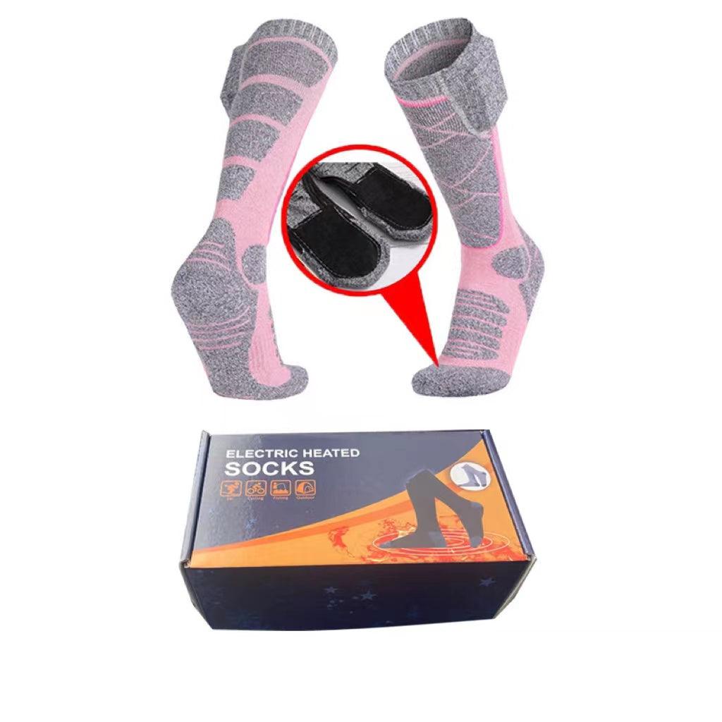 Heating Charging Heating Men's And Women's Electric Warm Socks Feet - Nioor