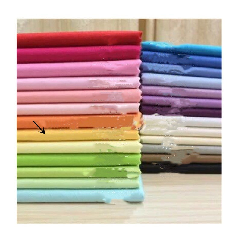Cotton 1.6m Solid Plain Color Cloth Bedding Fabric