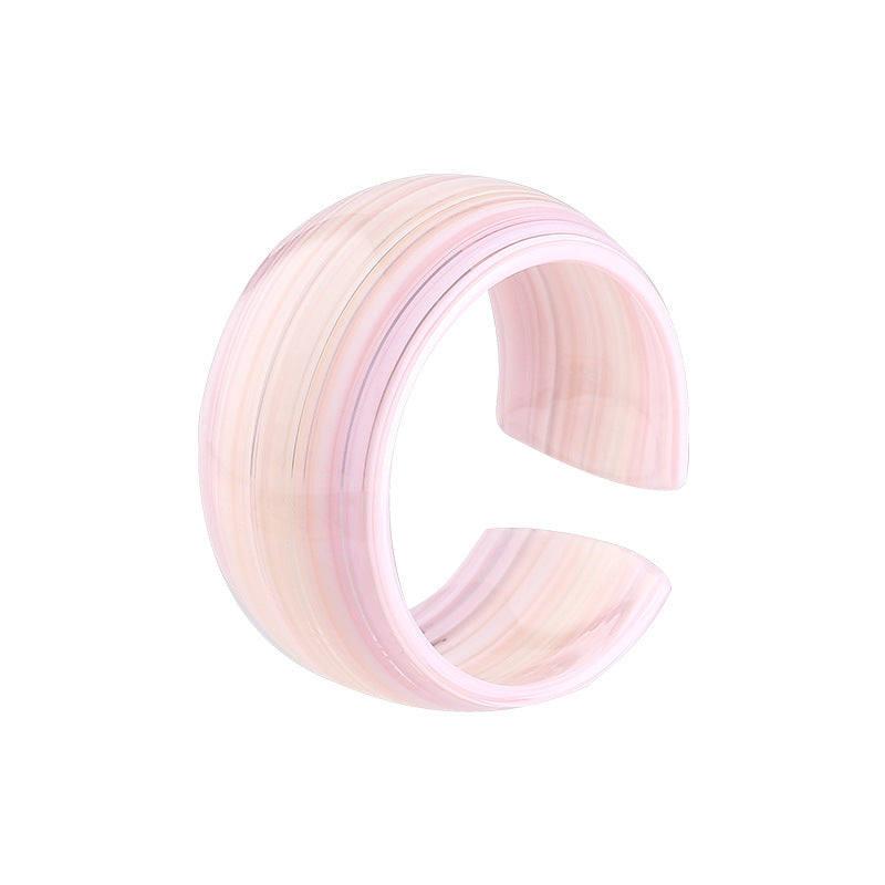 Fashion C- Shaped Simple Resin Bracelet