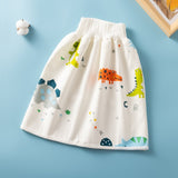 Waterproof Skirt Children's Absorbent Leak-proof High Waist