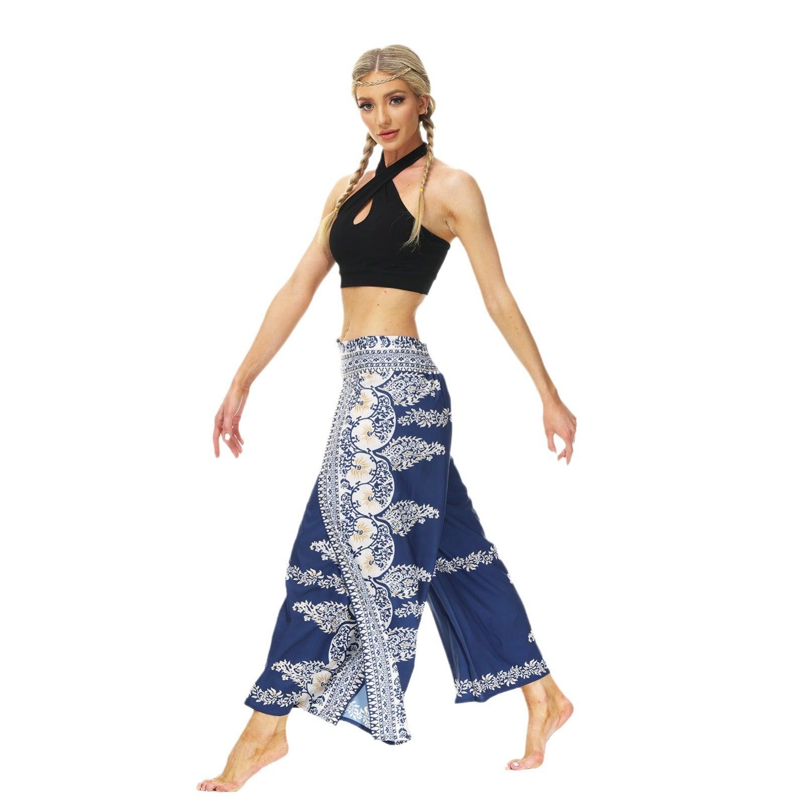 Yoga Pants Women's High Waist Wide Leg Pants - Nioor